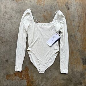 Lululemon Athletica White Wunder Under Bodysuit